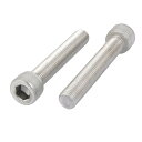 六角穴付きボルトセット 六角穴付ボルト M10x60mm 304ステンレス鋼 ピッチ1.25mm 2個入り