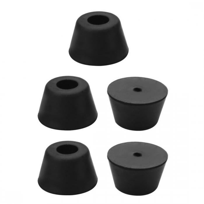 ゴム製足バンパー ゴム 足 バンパー 家具 まな板 レッグ パッド プロテクター D25x18xH15mm 5個入り