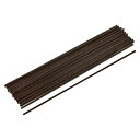 繊維ロッド ファイバー拡散スティック ファイバースティック アロマテラピー用 精油用 220 x 3 mm ブラウン 100本入り