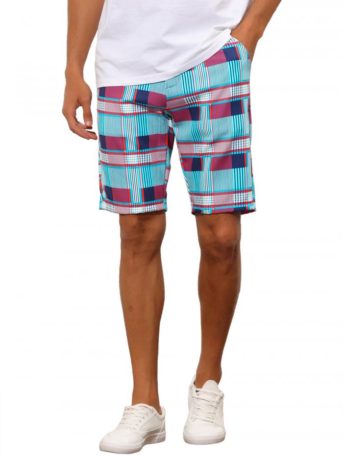 商品詳細 特徴 【属性1】【デザイン】チェック柄、レギュラーフィット、フラットフロント、ボタン留め、ストレートチノショーツ。【属性2】【ドレス アップ】シャツやTシャツ、ポロシャツなどと合わせて、カジュアルでスマートな着こなしに。【属性3】【シーン】レジャー、パーティー、日常、仕事、ビジネス、オフィス、日常のカジュアルウェアに適しています。【属性4】【モデルサイズ】レギュラーフィット。サイズ 32 を着用 (身長：189cm、胸囲：94cm、ウエスト：81cm、ヒップ：102cm、体重：80kg)。【属性5】【ご注意】裏返して冷水で洗濯機洗いしてください。サイズについてご不明な点がございましたら、お問い合わせください。【商品説明】Lars Amadeus チェック柄ショーツ メンズ ストレートフィット コンフォート フラットフロント チェック柄ショーツ 格子柄ストレートフィットフラットフロントボタン留め軽量生地個性的でおしゃれなチェック柄ショーツ、普段の無地ショーツとは一線を画す着こなしの魅力。チェック柄のショーツは、普段着、ビジネス イベント、アウトドア スポーツなどあらゆる場所に適しています。平置きサイズ (cm)サイズ----------ウェスト----------ヒップ----------着丈28---------------74.0-------------95.0----------54.030---------------79.0-------------100.0---------55.032---------------84.0-------------105.0---------56.034---------------89.0-------------110.0---------57.036---------------94.0-------------115.0---------58.038---------------99.0-------------120.0---------59.0サイズは平置きで実寸サイズを採寸しております。手で計測しているため、若干の誤差（1?2cm）が生じることがございますので、あくまでもご購入の際のサイズ目安としてご利用下さいませ。 注意書き ■商品の色及びサイズは、撮影状況やPC環境により多少異なって見える場合がございます。 ■サイズは目安です。商品により若干の誤差がございます。 ■メーカーの都合により、商品細部のデザインや素材が予告無く変更される場合がございます。