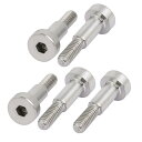 ショルダーボルト ソケットキャップヘッド 肩径5mm 肩長さ10mm ねじM4 5個入り