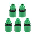?タップコネクタ?8/12mm?クイックコネクターホースパイプアダプター?チューブガーデン灌漑システム?5個入り