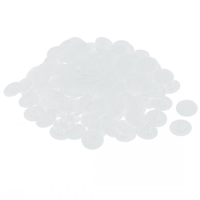 プラススクリューキャップ プラスチック材質 17mm径スクリューキャップカバー 100個入り