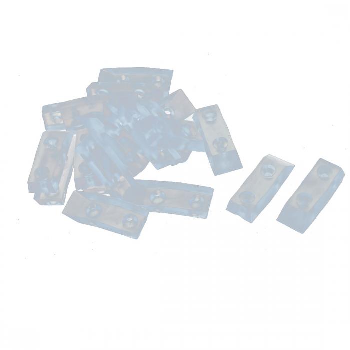 フロアプロテクター ゴム 長方形 滑り止めパッド 滑り止めパッド付き 20個入り