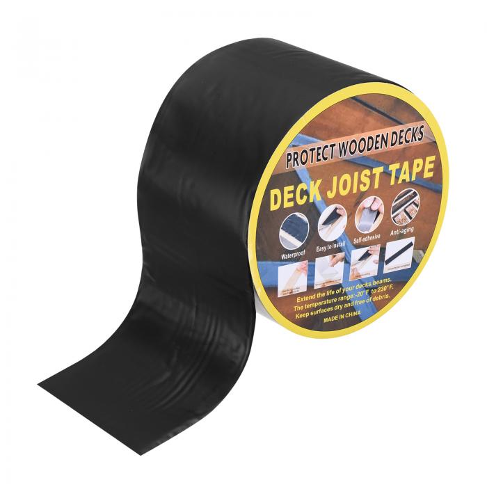 デッキング用ジョイ ストテープ 4" x 50フィート 防水性ブチるジョイ ストテープ 木製デッキや梁用のフ..
