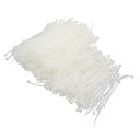 ケーブルワイヤータイ 3 x 100mm プラスチック ナイロン留め具 ラップ ストラップ 車用 ホワイト 1000個入り
