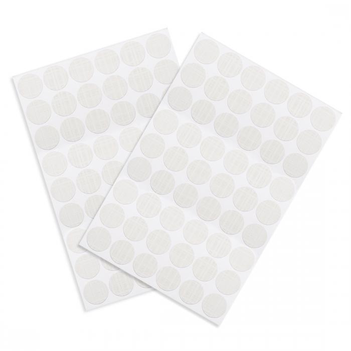 粘着ネジ穴ステッカー 2テーブル粘着ネジカバーキャップ 防塵ステッカー 21 mm PC-204 ライトオーク 54合1