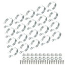 20個セットのパイプクランプは 2-1/2