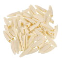 50個 プラスチックポケットホールプラグ 9mm 傾斜穴キャップ ポケットホールジグ木工ツールアクセサリー ウォームホワイト