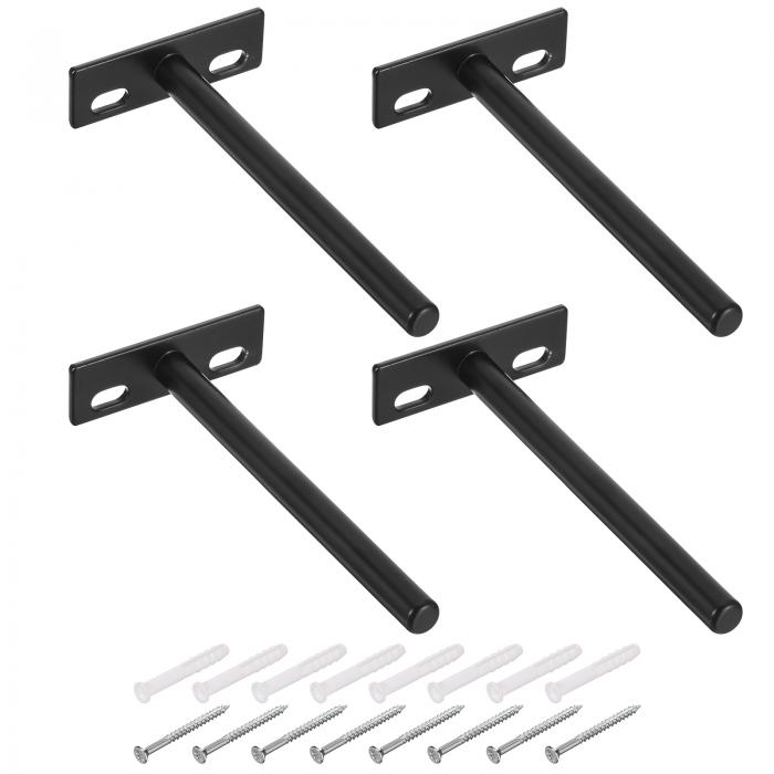 6個セット 浮かせる棚ブラケット 5