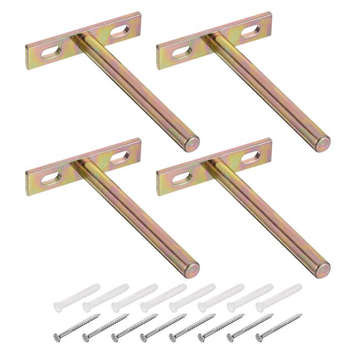 4個セット 浮き棚ブラケット 4