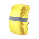 PATIKIL 15-25L 防水バックパックレインカバー ノンスリップ バックパックカバー 反射ストラップ付き ステイドライ ハイキング キャンプ 狩猟用 XS イエロー