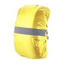 PATIKIL 40-50L 防水バックパックレインカバー ノンスリップ バックパックカバー 反射ストラップ付き ステイドライ ハイキング キャンプ 狩猟用 M イエロー