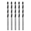 5個のブ ラッドポイ ントドリルビット3 mm(1/8