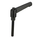 クランプハンドル 調整可能 クランプハンドル ラチェットレベル M6 x 40mm