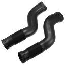 車のエアインテークホースチューブ Mercedes-Benzに対応 GL450 GL550に対応 2008-2012 番号A1645051461/A1645051361 プラスチック ブラック 1ペア