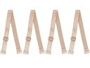 ブラストラップ 肩ひも ブラストラップ 調節可能 弾性 女性用 肌の色+無地 幅20mm