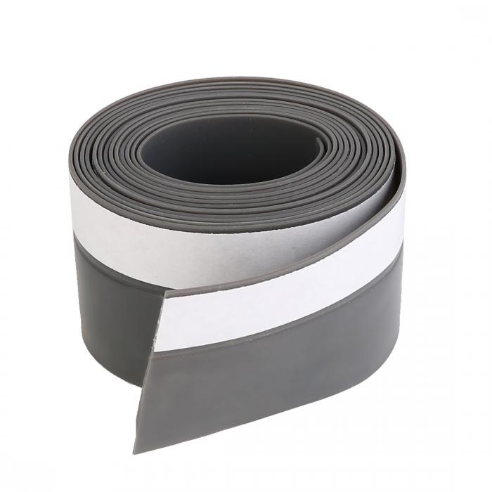 ウェザーストリッピング シリコン製 カラフル ウェザーストリッピング スイープレールシールストリップ グレー