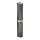 1個 溶接用バケットヒンジ 5-1/2" x 7/9"(LxD)炭素鋼溶接可能な取り外し可能なバケットヒンジ 金属ゲートスイングドアトレーラーランプ用 0.39"ピンOD