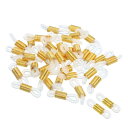 PATIKIL メガネチェーンコネクタ 40個 調整可能 滑り止め シリコーンゴム ストラップホルダー チェーンエンドループ ラージサイズ レディース メンズ ...