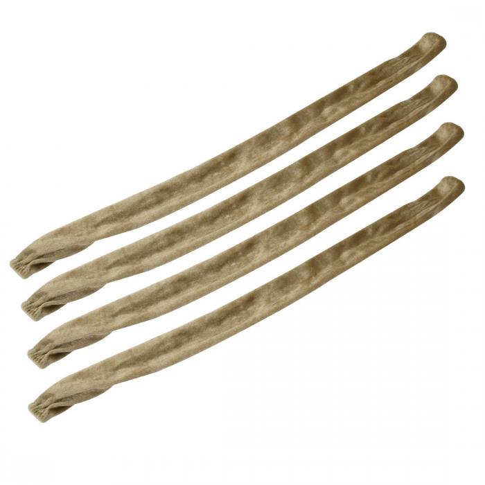 シャンデリアチェーンカバー コットンフランネル アプリコット 長さ60cm 4個入り