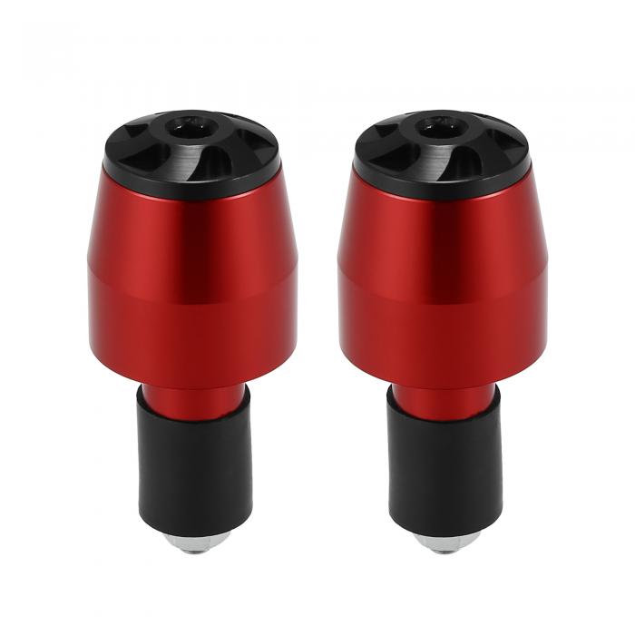 Motoforti ハンドルバーエンドプラグ オートバイ用 ユニバーサル アルミニウム合金 ハンドルバーエンド..