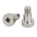 ショルダーボルト ショルダー直径12mm ショルダー長さ10mm M10スレッド シルバートーン 2個入り