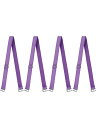 ブラストラップ 肩ひも ブラストラップ 調節可能 弾性 女性用 ダークパープルピュア 幅10mm