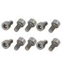 チタンねじ キャップねじ 六角穴付き M3x6mm TA2/gR2材質 10個入リ(4)