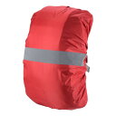 PATIKIL 55-65L 防水バックパックレインカバー ノンスリップ バックパックカバー 反射ストラップ付き ステイドライ ハイキング キャンプ 狩猟用 L レッド