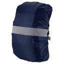 PATIKIL 65-75L 防水バックパックレインカバー ノンスリップ バックパックカバー 反射ストラップ付き ステイドライ ハイキング キャンプ 狩猟用 XL ダークブルー