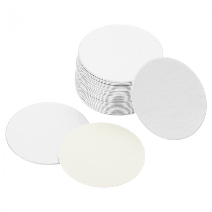 PATIKIL 35mm アルミホイルキャップライナー 150個 耐タンパー誘導ヒートシーラー シーリングライナー PE/HDPEプラスチックボトルジャー蓋用