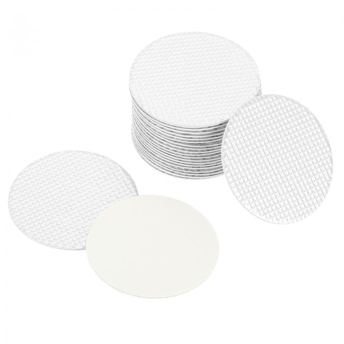 PATIKIL 24mm アルミホイルキャップライナー 100個 耐タンパー誘導ヒートシーラー シーリングライナー ガラス瓶ジャー蓋用