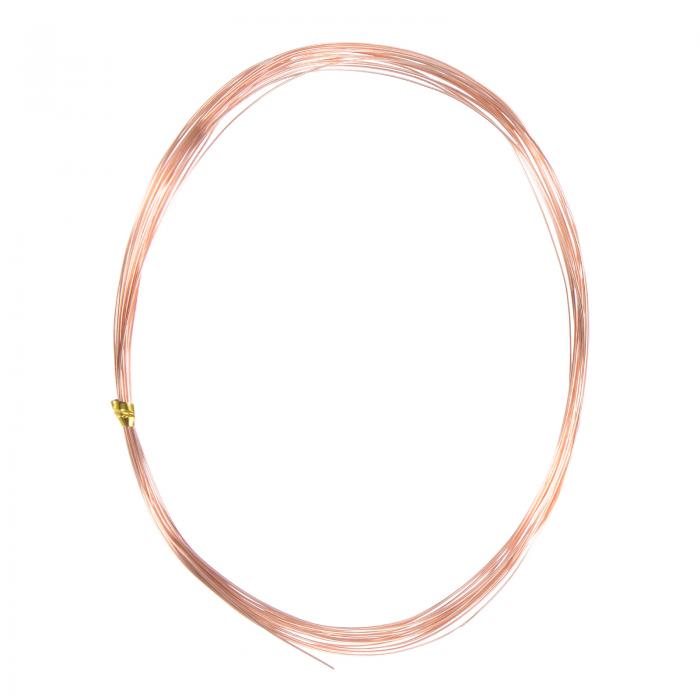 M METERXITY 99.9%ソフト銅線 27ゲージ33FT純銅線 DIYクラフト/宝石作り/園芸/ビーズ作り用 クラフトワイヤー[0.35mm 10M]