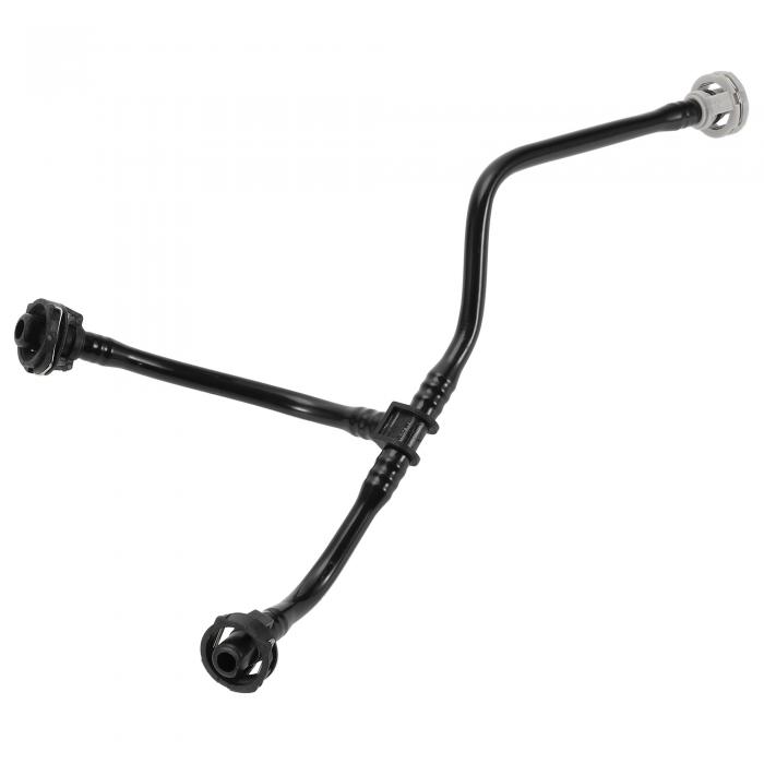 Partuto アウ ディに対応Q5 2.0L 2016-2024用フロントエキスパンションタンクホースラインパイプ用の冷..