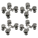 PATIKIL 27mm 32mm パンツウエストバックル 妊婦ベルトエクステンション 調整弾性バックルセット 4個入り 調整可能 ジーンズ用パンツ用 ウエストバンドボタンタイトナー ブラック