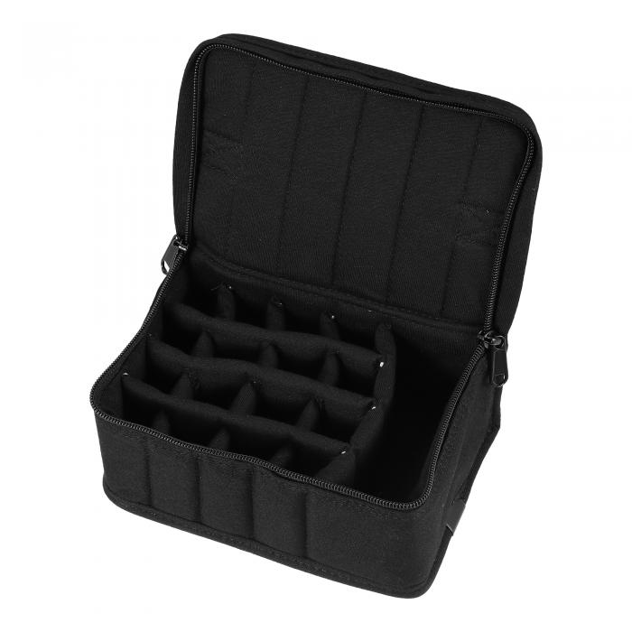 VOCOSTE マニキュアバッグ マニキュアキャリングケース ボトル17本収納可能 ネイルアートセットオーガ..