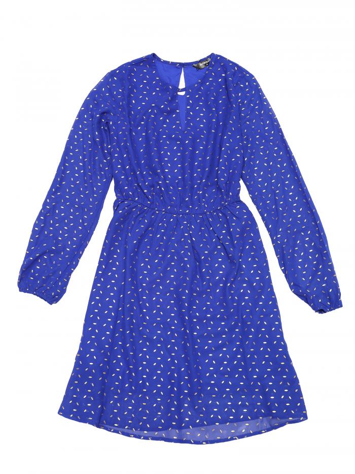 DVF 青ブルー シルクシフォンふんわり軽いワンピース 楽天市場】ロイヤルブルー(素材(生地・毛糸)シフォン