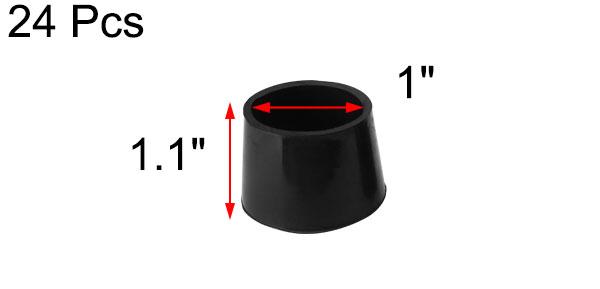 レッグキャップ ゴム レッグキャップ チップ カップ フィートカバー 25m 内径 24個 具用 テーブル [2]