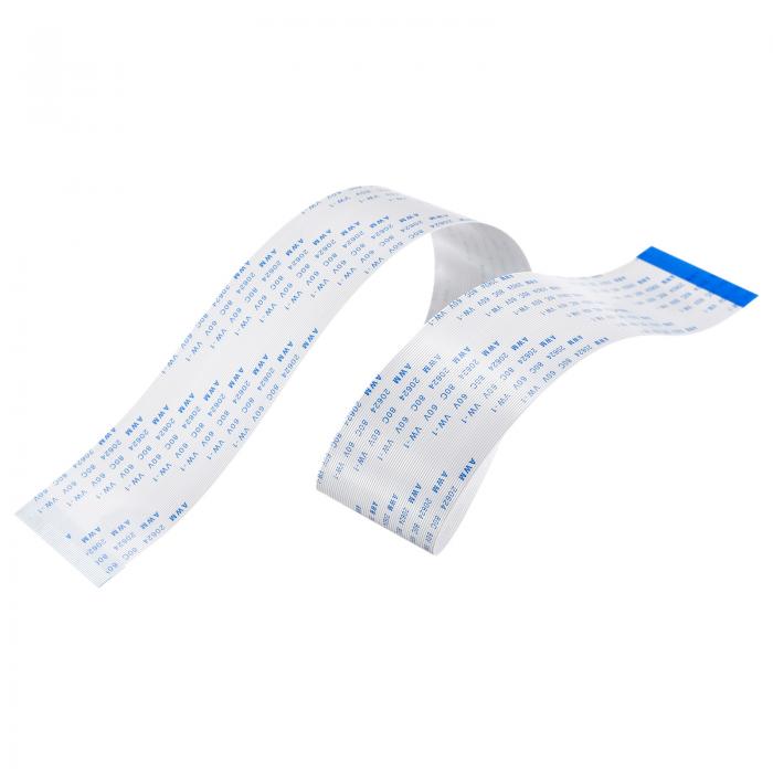 FFCリボン フラットケーブル LCD 3Dプリンターカメラ用 DVD TVラップトップ用 60ピンピッチ0.5mm 長さ400mm (B タイプ) 5個入のサムネイル