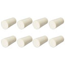 シリコンストッパープラグ ベージュ フラスコ試験管ストッパー用 15-19mm-8個