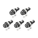 スキューキャップ パネルマウントフューズホルダー AC 125V/15A 250V/10A ブラック 5 x 20mm ガラスフューズ 5セット入り