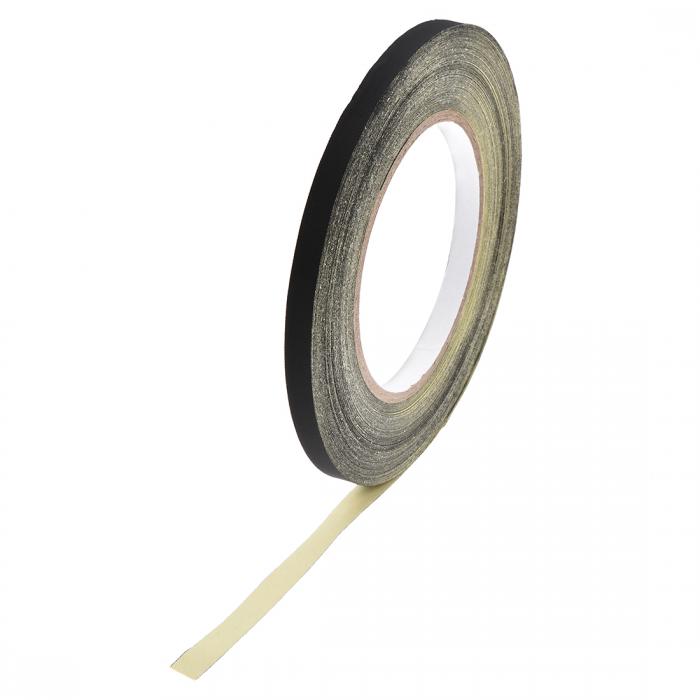 アセテートクロステープ 8mm ラップトップ電気自動車ギター修理用 30 m高温粘着テープ ブラック
