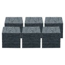 家具パッド フェルト スクエア 自己粘着 滑り止め フロアプロテクター グレー 20mm x 20mm x5mm 36個入り