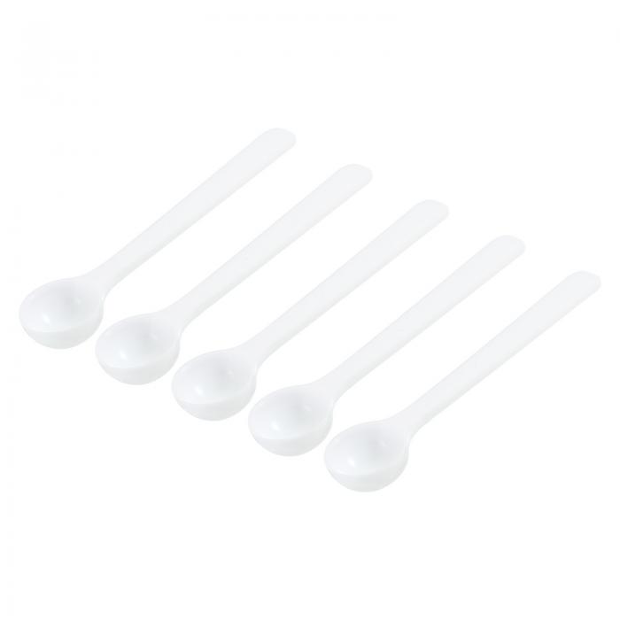 計量スプーン ロングハンドル プラスチック クリア計量スプーン 丸底 粉末 顆粒 コーヒー 製パン用品 ..
