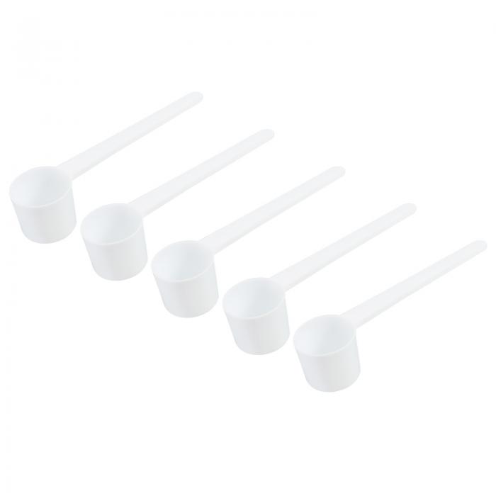 計量スプーン ロングハンドル プラスチック クリア計量スプーン フラット 粉末 顆粒 コーヒー 製パン用..