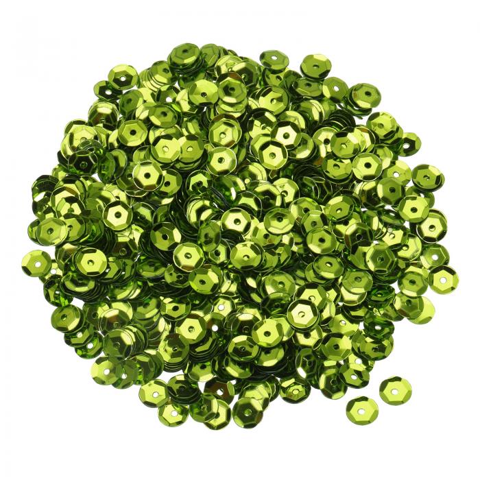 ルーズシーケンス 6mm シルバーバックシーケンス 2400個 カップシーケンス 刺繍シーケンス ジュエリー..