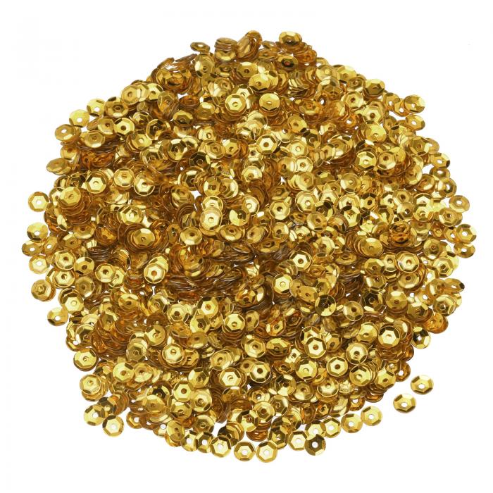 ルーズシーケンス4MM シルバーバックシーケンス 3000個 カップシーケンス 刺繍シーケンス ジュエリーメ..