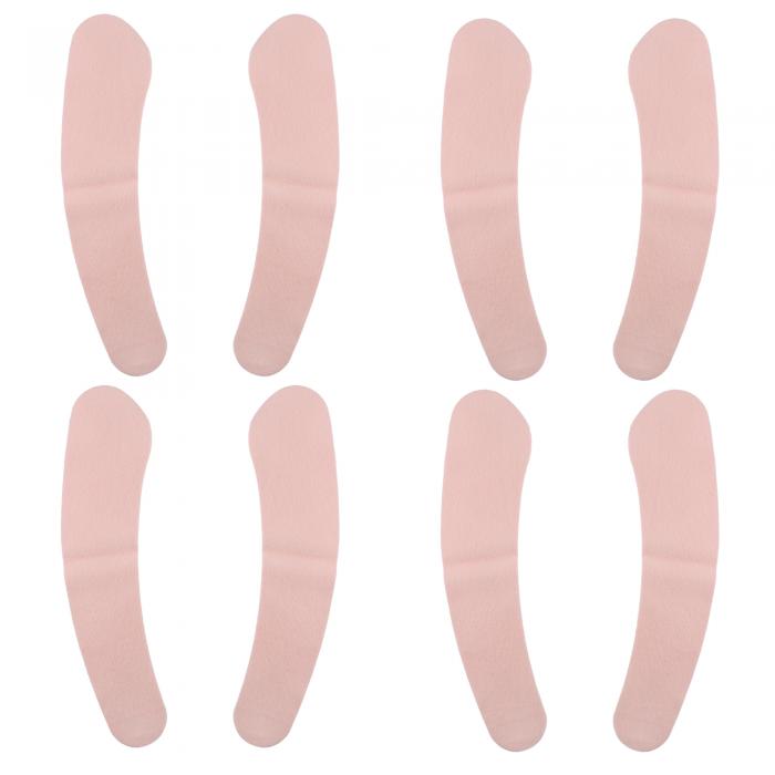 VOCOSTE 便座カバー パッド バスルーム 暖かい 便座クッション 洗える 再利用可能 ピンク Sサイズ 4ペア