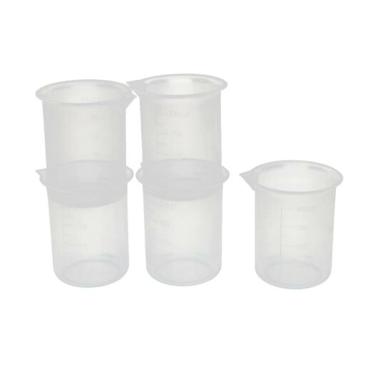 計量カップ メジャーカップ 200mL容量 プラスチック測定カップ 液体測定カップ 5個入り 計量カップ メジャーカップ 200mL容量 プラスチック測定カップ 液体測定カップ 5個入り